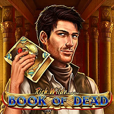 Book of Dead Egyptian-themed slot tile at Paddy Power